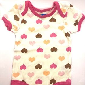Baby one piece polka dots